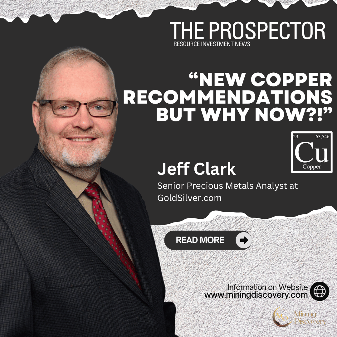 copper newsletter by jeff clark desighned by mining discovery
