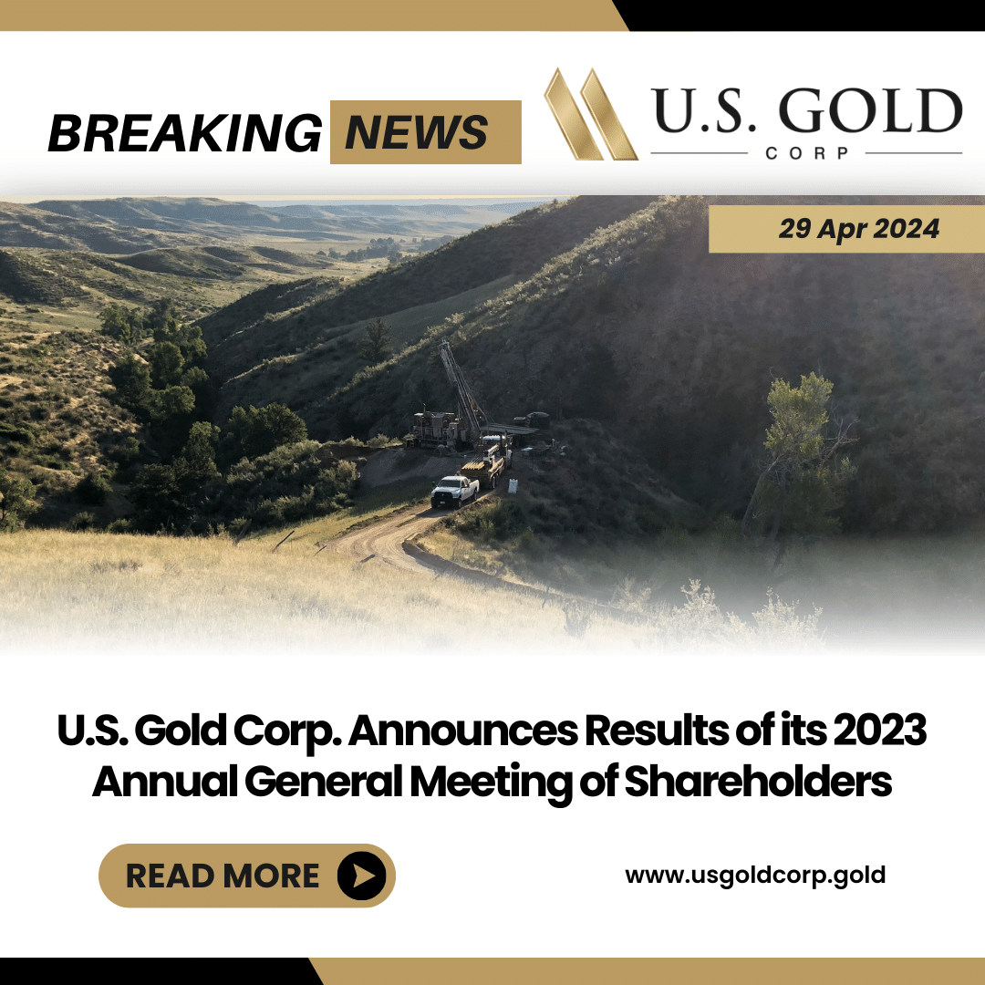 U.S. Gold Corp