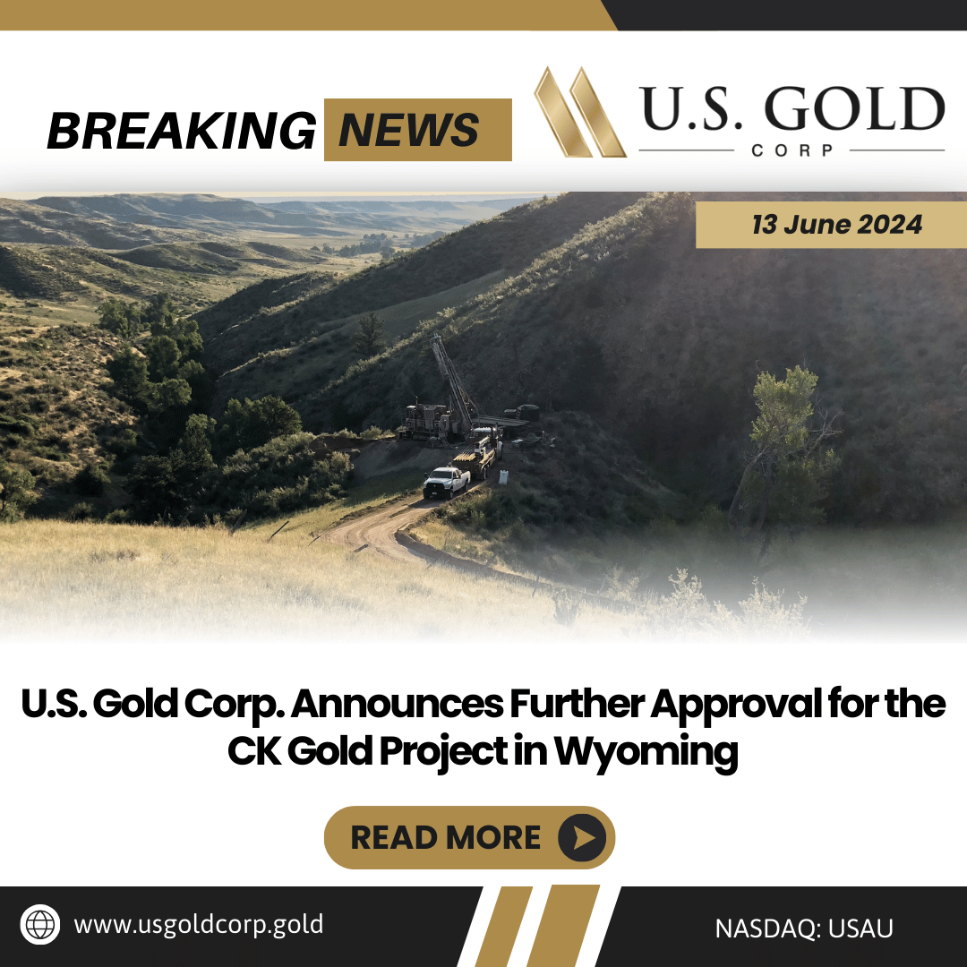 U.S. Gold Corp